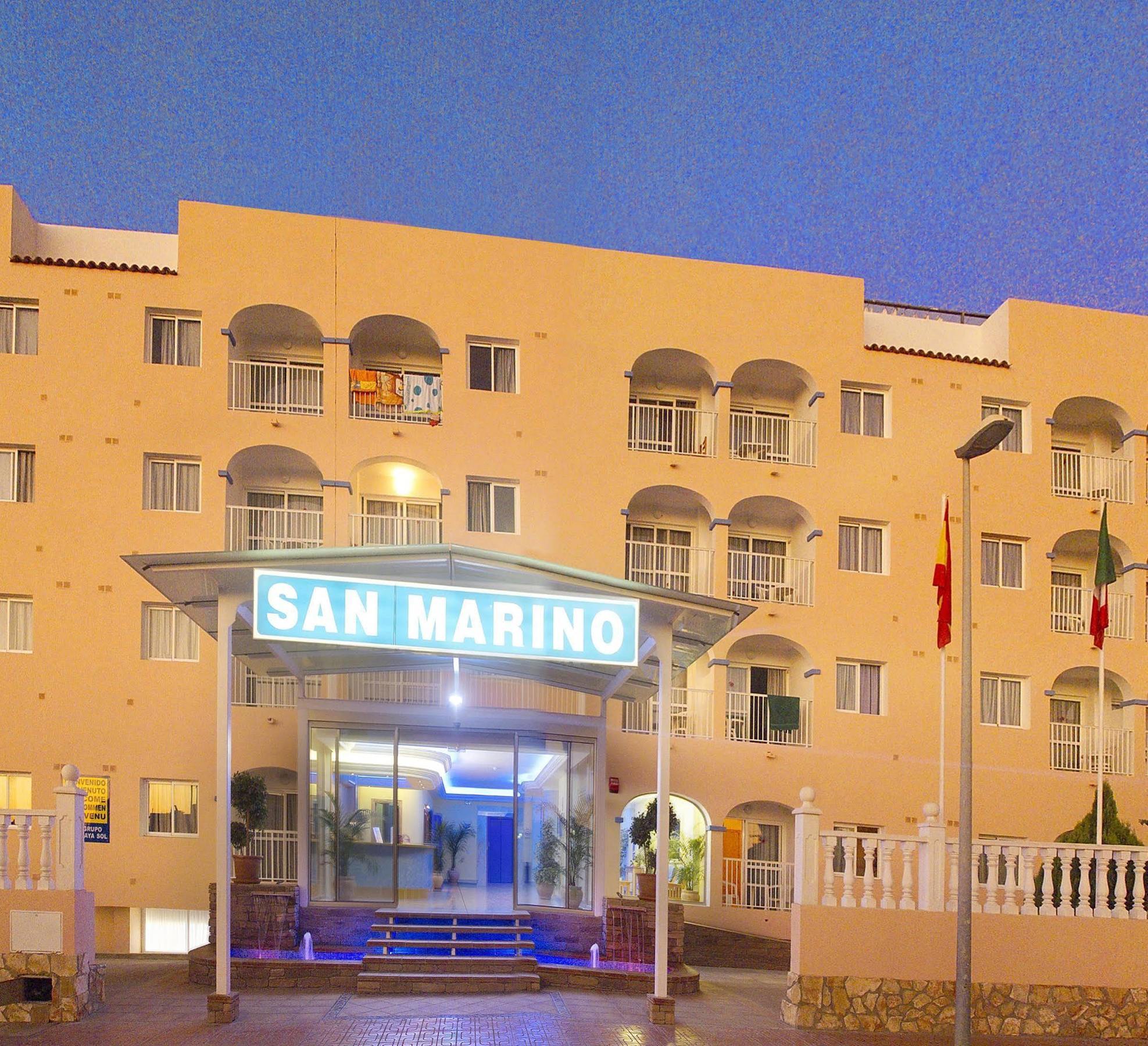 Hotel Apartamentos Vibra San Marino Сан-Антонио-Абад Экстерьер фото